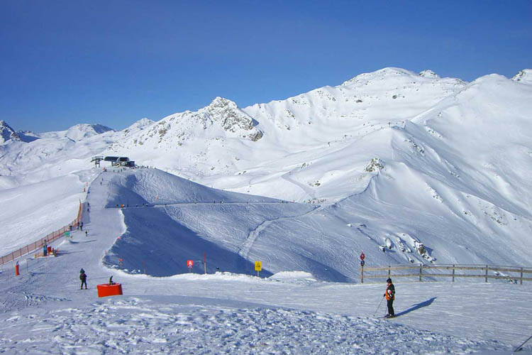 lyžování Rakousko